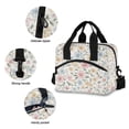 thumbnail image 3 of FORMRS Reusable Lunch Bag for Work School Leakproof Insulated Cooler with Adjustable Shoulder Strap, Pastel Floral Pattern, 3 of 6