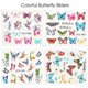 thumbnail image 3 of 18 Uds pegatinas para decoración de uñas calcomanías patrón de mariposa herramientas de decoración Diy accesorios belleza larga, 3 of 3