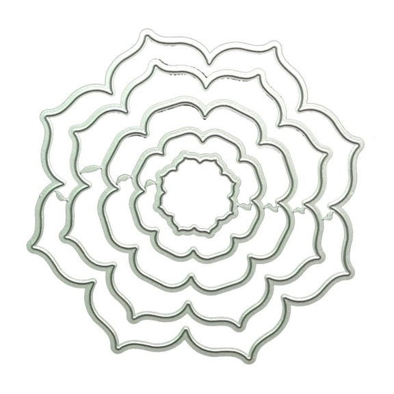 Flower Metal Cutting Dies Stencil DIY Scrapbook Album Paper Card Template Mold