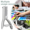 thumbnail image 4 of 1/4 inch Single Hole Punch for Office Photo Studios PVC Cards Single Hole Handmade Paper Punch, 4 of 9