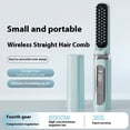 thumbnail image 3 of CNKOO [Wireless Charging Hair Comb] 2-in-1 Wireless Charging Hair Comb - Straight Hair Comb Portable Mini Hair Straightener with Negative Ion Dual-use Curling ZZZ, 3 of 7