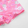 thumbnail image 5 of Toddler Girls Swimsuits Swim Dress with Shorts Sleeveless Cartoon Printing Beach Bathing Suit Swimwear Size 3-4T, 5 of 9