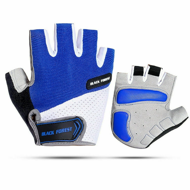 Half Finger Cycling Gloves Anti Slip Gel Bicycle Riding Gloves Mountain Bike Anti Shock Sport Gloves