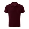thumbnail image 2 of Capri Polo Shirts Men Ultra Comfortable Polo Shirt Textured Breathable Refreshing Casual Polo Shirts，3XL, 2 of 7