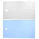thumbnail image 4 of Sábanas de salón de belleza con orificio para respirar en la cara Cubierta de mesa de tratamiento de SPA Suministros de masaje (Blanco Azul ), 4 of 10