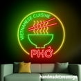 thumbnail image 4 of Handmadetneonsign Pho Neon Sign, Pho Vietnamese Cuisine Shop Wall Art Decor, Pho Store Wall Decor 037132, 4 of 5