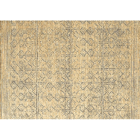 Ahgly Company Indoor Rectangle Oriental Brown Industrial Area Rugs, 8' x 12'