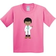 thumbnail image 3 of Inktastic African American Boy, Doctor, Lab Coat, Medicine Youth T-Shirt, 3 of 5