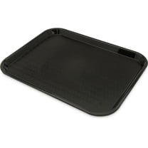 Carlisle CT141803 Black Cafe Standard Tray - Dozen
