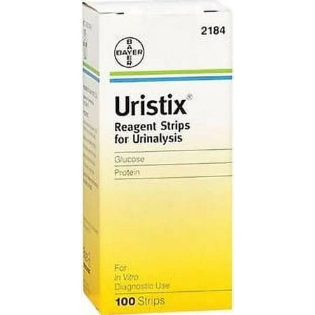 Uristix Reagent Strips for Urinalysis, 100ct 301932184210A2189