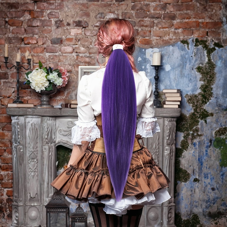 Purple Braiding Hair, Rumi Hair Extensions Purple, Long Rumi Wig Hair  Extensions for Braids, Synthetic Crochet Braiding Twist Hair Halloween  Costume Cosplay (26In) - Walmart.com