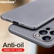 thumbnail image 2 of Funda de PC dura mate a prueba de golpes de lujo para iPhone 14 13 12 11 Pro MAX Mini X XR XS 8 7 Plus SE 3 funda trasera ultrafina Simple Capa Tan Jianjun unisex, 2 of 2