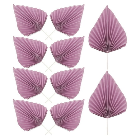 Homoyoyo 10Pcs Cake Picks in Black and Purple for Tropical Cake Decorations with Style Birthday Party