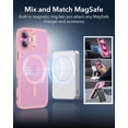 thumbnail image 5 of Funda de teléfono ESR para iPhone 16 Plus con MagSafe a prueba de golpes, rosa, 5 of 5
