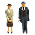 thumbnail image 2 of Figuras de personas en miniatura pintadas a mano Macarena Figuras de dioramas de resina, 2 of 8