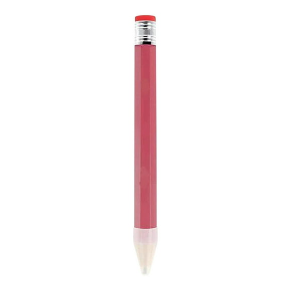 Bwiyojiz Crayons en Bois 13,8x1,4 Pouces pour Accessoires/cadeaux/décor, Grand Crayon en Bois de 14 Pouces avec Capuchons pour Écoles et Maison, Cadeaux pour Vous-Même
