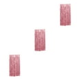 thumbnail image 3 of Decodeary Safe Foil Fringe Curtain Multiple Colors And Finger Tassels For Memorable Rose Gold 3*1m 3Set, 3 of 6