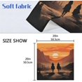 thumbnail image 4 of Coolnut Western Cowboy Cloth Napkins Set of 6, Reusable Washable Polyester Dinner Table Napkins for Family, Weddings, Parties, Home Decor, 20 x 20 Inch Washcloth Gift, 4 of 7