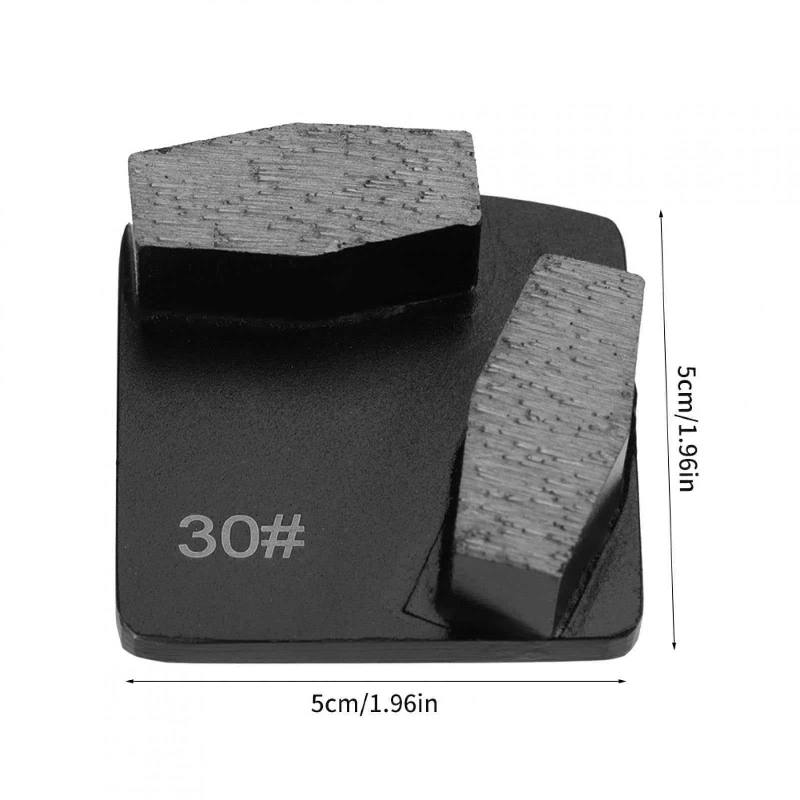35rpm Grit 30 Trapezoid Metal Diamond Concrete Grinding Machines Pad Scraper 