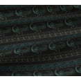thumbnail image 5 of oneOone Viscose Jersey Fabric Floral & Peacock Block Printed Fabric 1 Yard 60 Inch Wide, 5 of 5