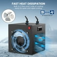 thumbnail image 6 of Rocita Aquarium Chiller,132gal 500L, 1/2 HP Aquarium Water Chiller for axolotl,Hydroponic System,Sea/Fresh Water, 6 of 9