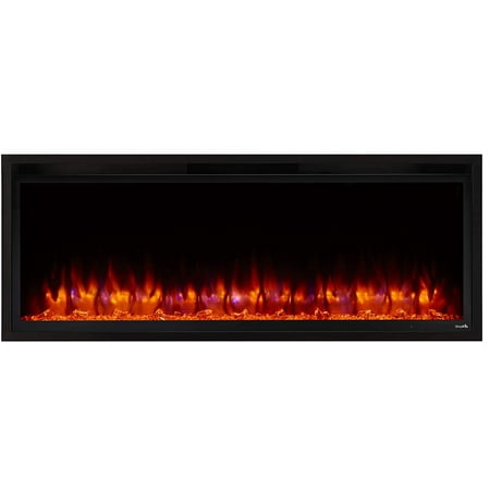 

SimpliFire Allusion Platinum 50-in Wall Mount Electric Fireplace - SF-ALLP50-BK