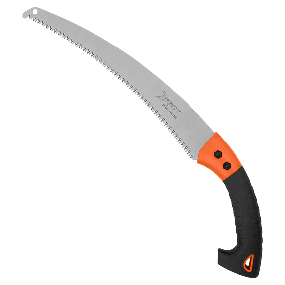 Zenport S330C Pistol Grip Saw, Curved, 13 Inch High Carbon Steel Blade, Black