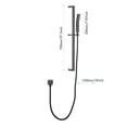 thumbnail image 2 of HLONK Eco-Friendly Hand Shower with 28" Slider and 59" Hose, 2 of 5