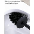 thumbnail image 6 of Stainless Steel Compact Toilet Brush and Holder, free standing,Heavy Duty Cleaner for Bathroom, Gold, 6 of 6