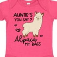thumbnail image 4 of Inktastic Auntie's You Say Alpaca My Bags Boys or Girls Baby Bodysuit, 4 of 5