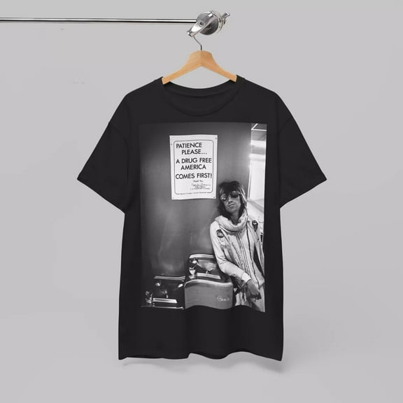 T-Shirt - Keith Richards Black T Shirt Size S-5XL CG2377