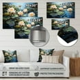 thumbnail image 4 of Designart "Canada Lakeside Calm II" Floral Metal Wall Decor, 4 of 5