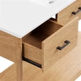 thumbnail image 6 of Zaire 48" Single Sink Bathroom Vanity in Natural White, 6 of 10