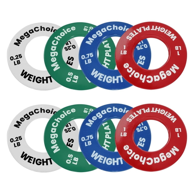 Yiwa Weightlifting Fractional Plates Set,Micro Plate Combo 0.25-1 Lb,Small Weight Plates For Incremental Gains