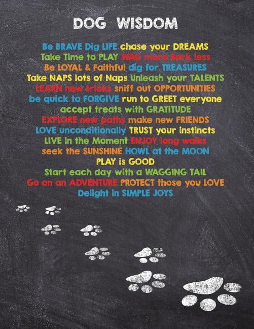 Dog Wisdom 2019 Dog Wisdom Quote Planner Inspirational Dog Quotes