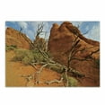 thumbnail image 1 of National Parks Cutting Board, Rock on the Grand Canyon Monument Valley Heart of Nature Utah Photo Print, Decorative Tempered Glass Cutting and Serving Board, Small Size, Orange Blue, by Ambesonne, 1 of 1