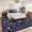 Blue, variant on HIWEAVER 2' x 6' Washable Non Slip Black Runner Rug for Kitchen Animal Print Soft Indoor Floral Carpet Non-Shedding Farmhouse Hallway Home Decor