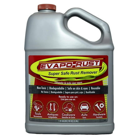 Evapo-Rust® The Original Super Safe Rust Remover, Water-Based, Non-Toxic, Biodegradable, 1 (The Best Paint Remover)