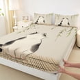 thumbnail image 4 of jejeloiu 3D Cartoon Animal Cat Bed Sheets Kids,Japan Minimalist Style King Sheets,4 Pieces, 4 of 6