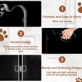 thumbnail image 5 of Acrylic Dog Playpen for House, Pre-Assembled Foldable Clear Gate Indoor with Handles, Free-Standing Pet Fence for Doorways for Small Dogs Puppy Cat Rabbit (6-Panel), 5 of 9