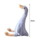 thumbnail image 5 of Muñeco de peluche de ganso Hugo decorativo figura de cisne 35cm Gris, 5 of 9
