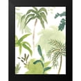 thumbnail image 2 of Vess, June Erica 12x14 Black Modern Framed Museum Art Print Titled - Island Brushstrokes II, 2 of 5