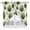 Green, variant on Orange Marble Kitchen Window Curtains, Swag Curtains Valance for Bedroom Living Room Bathroom, Gold White Geometric Hexagon Modern Rod Pocket Window Treatment Curtain Block Drapes 2 Panels 28"x36"