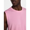 thumbnail image 3 of Athletic Works Men's and Men's Big & Tall Tri-Blend Muscle Tee, Sizes XS-4XLT, 3 of 5
