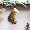 thumbnail image 6 of Disketp Cute Kitten Water Lilies Christmas Stockings, Xmas Stocking for Family Holiday Season Décor, Personalized Holiday Indoor Decorations, 6 of 7