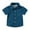 Navy, variant on GigrtiJin Boys Baby Shirt Solid Color Lapel Short Sleeve Button Tee Tops with Chest Pocket Casual Trendy Blouse for Kids
