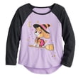 thumbnail image 2 of Jumping Beans Toddler Girl's Skye Halloween Graphic Tee Purple & Black, 2 of 4