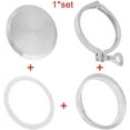 FCStainless Steel Sanitary Pipe Fittings kit，with Heavy Duty Tri Clamp