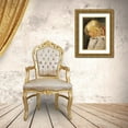 thumbnail image 3 of Henningsen, Frants 18x24 Gold Ornate Wood Framed with Double Matting Museum Art Print Titled - Portrait of Ingeborg Treschow, 3 of 4