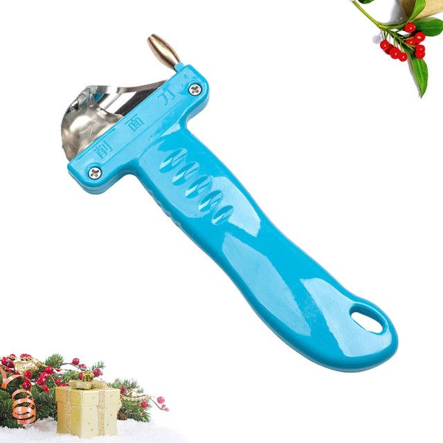 CHICHUMID Ergonomic Dough Chopper Kitchen Gadget Blue Stainless Steel Noodle Making 1 Set